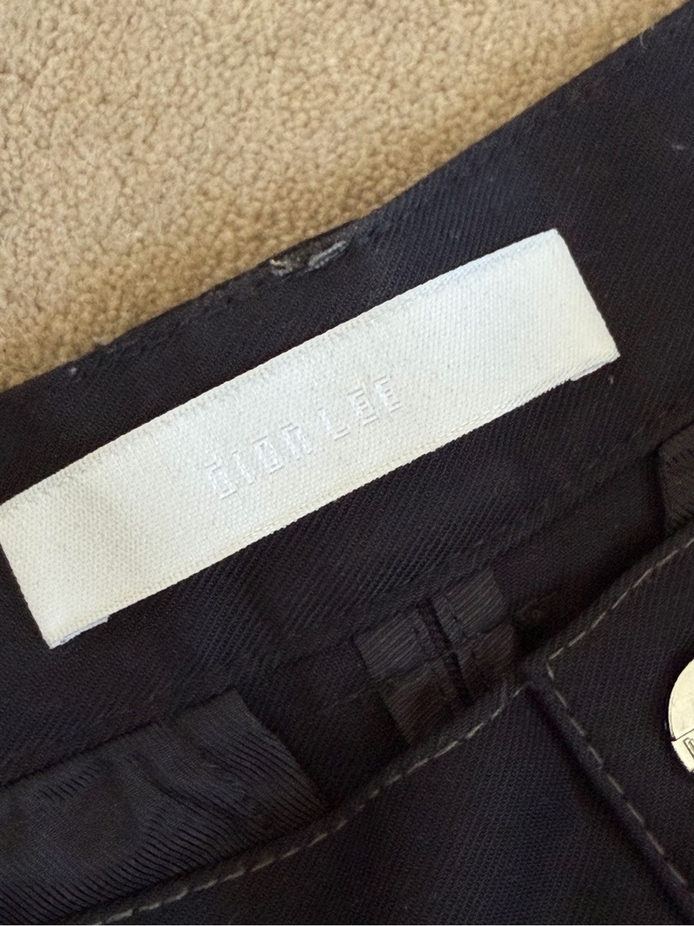 Dion Lee Black Wide-Leg Cargo Trousers, size XS - Picture 4 of 6